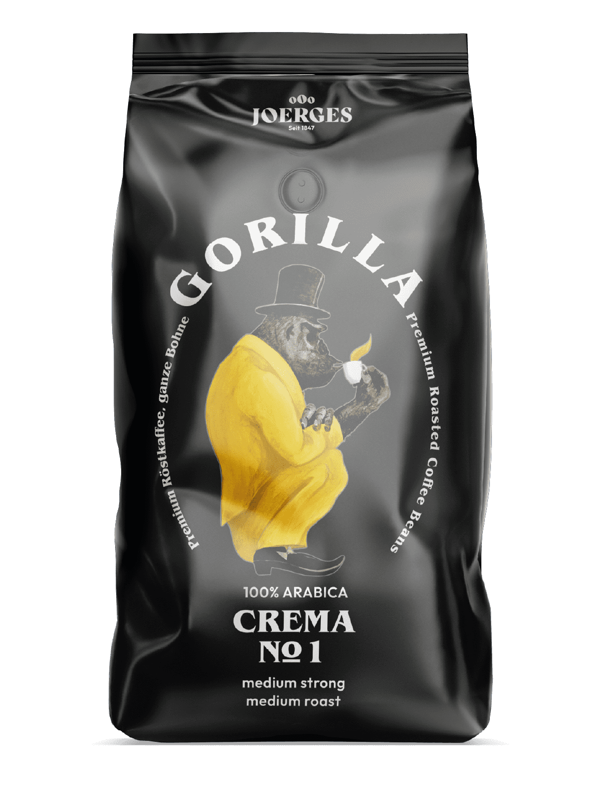 Coffee product showcase